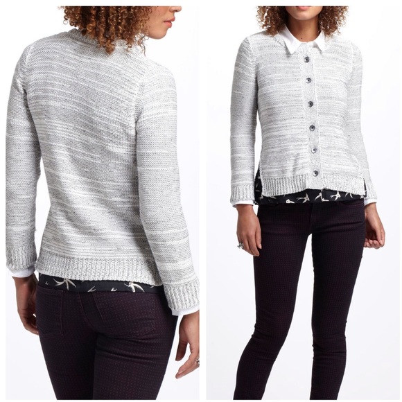 Anthropologie Shirting Cardigan by Field & Flower - Picture 2 of 8